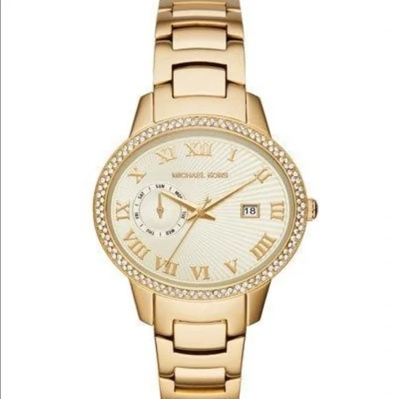 Michael KorsJet Set Oval Glitz Bracelet Watch