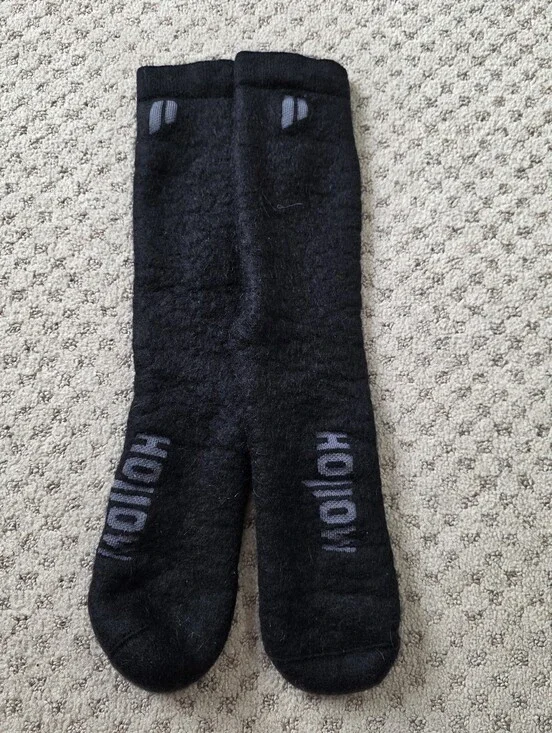 Hollow Alpaca Boot Washed Socks