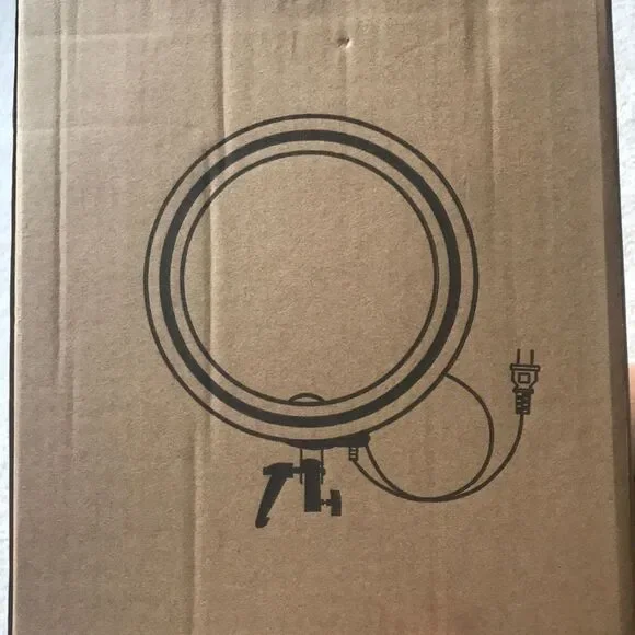 LED ring light 7”