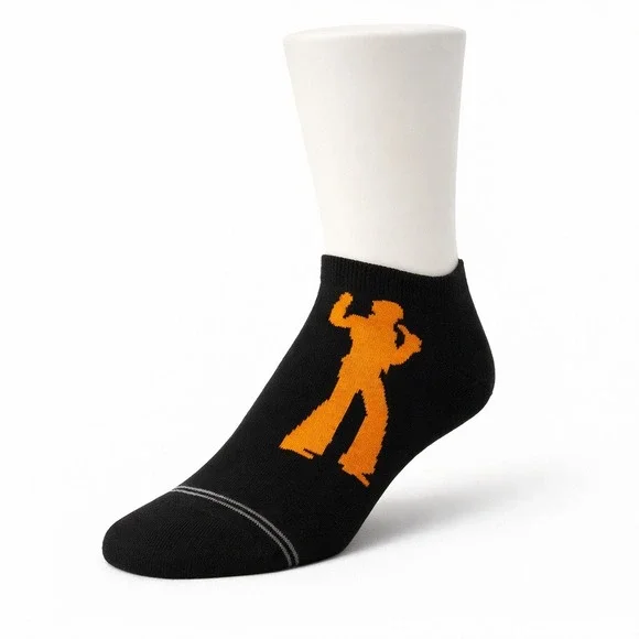 Elvis Presley Mens Low Cut Socks Size 7-12 NWT Rock & Roll TCB Graphic‎ Ankle