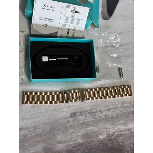 FINTIE Metal Watch Band Strap Rose Gold Stainless Steel Replacement Bracelet‎