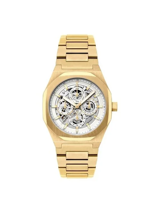 NWT Thomas Earnshaw Drake Triple Calendar White Dial Men's Watch