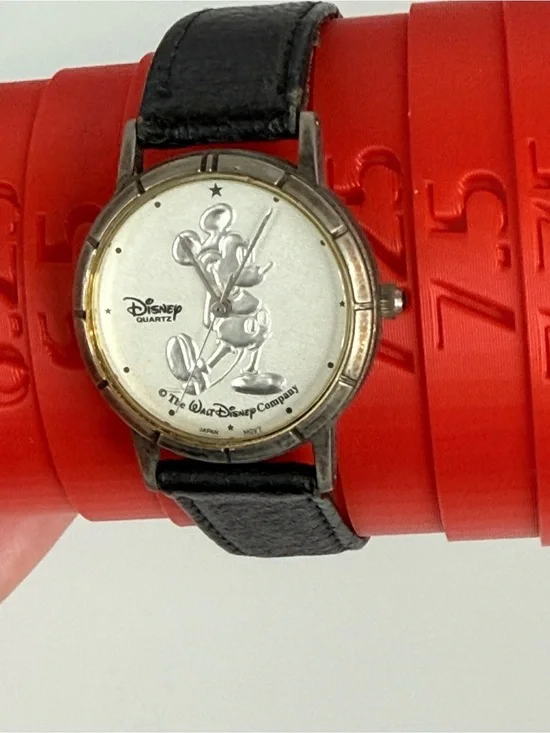 Vtg DISNEY Time Works Mickey Mouse Watch  intake 90s vintage