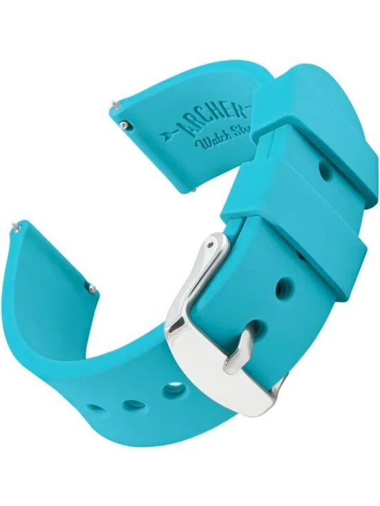 Soft Silicone Quick Release Watch Straps - Comfortable, Durable & Stylish Bands