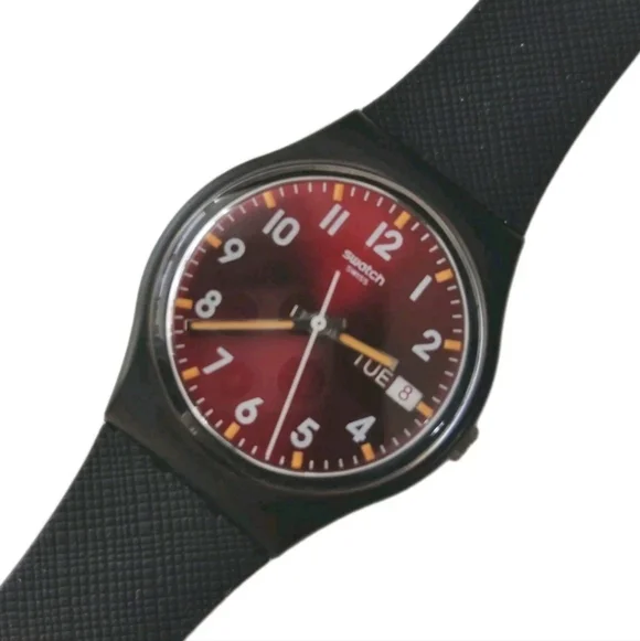 Swatch Unisex Quartz Day/Date Watch