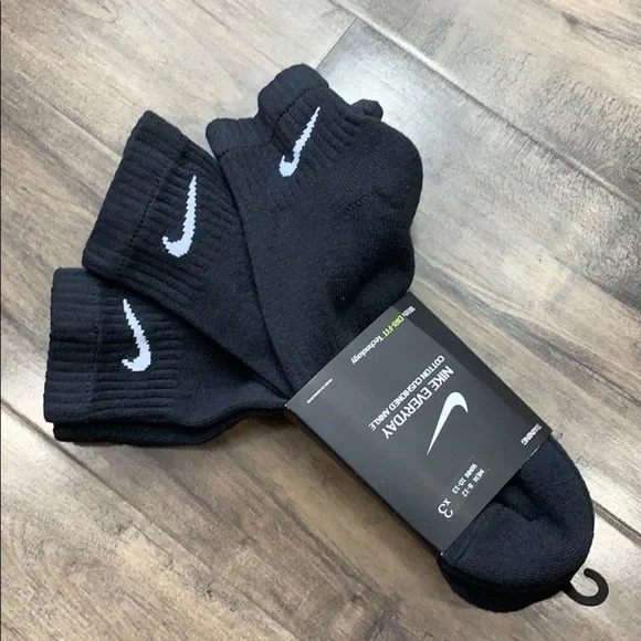 NIKE 3 pairs EVERYDAY COTTON CUSHIONED ANKLE TRAININ SOCKS