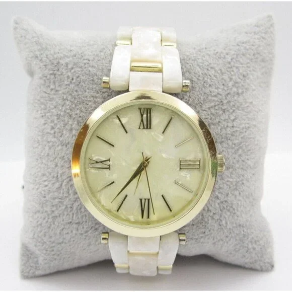 Women INC Quartz WR Analog 35mm Round Watch (H348) 