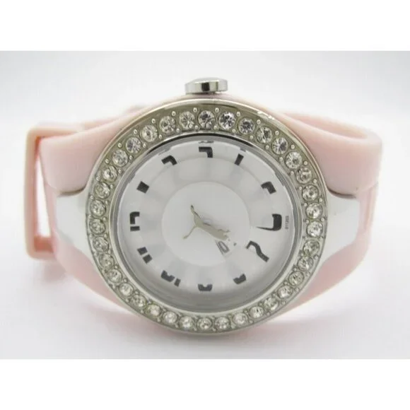 Women Puma Quartz WR Analog 35mm Round Watch (H910) 