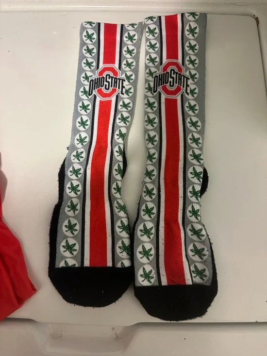 Ohio State crew socks