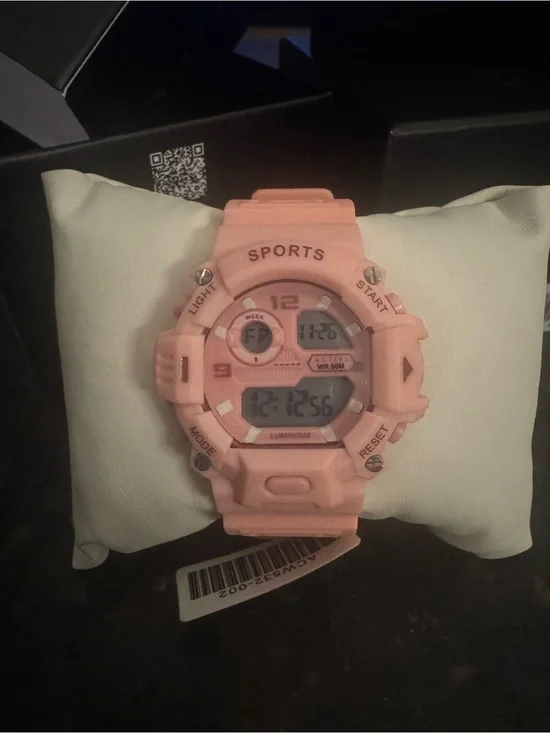 Activa Pink 'SPORTS' Digital Sport Watch