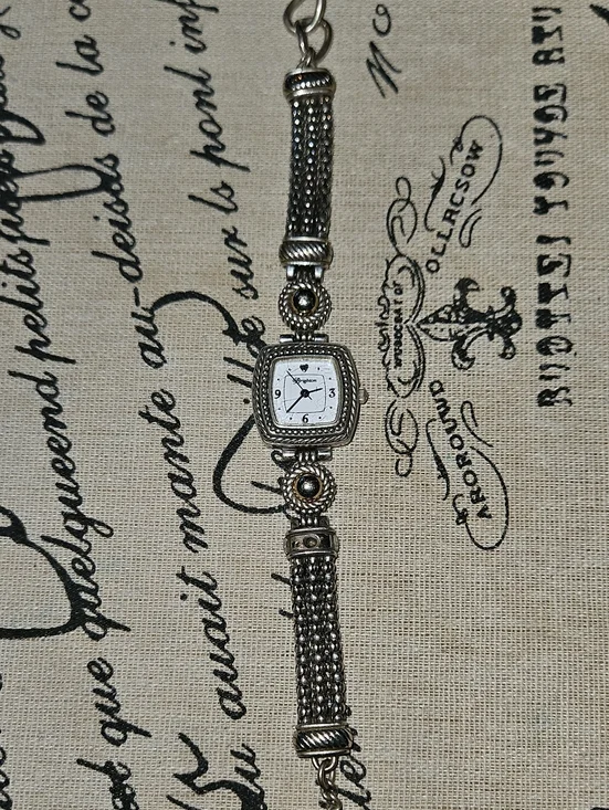 Brighton Tuscany Vintage Two Tone Women's Bracelet Watch