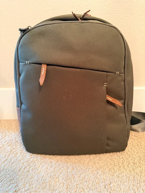 Uppababy Olive Green Backpack diaper bag