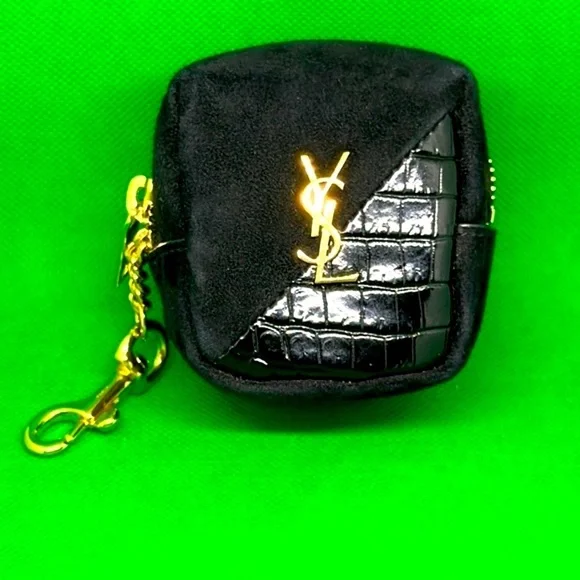 YSL SAINT LAURENT leather little bag‎ authentic 100%