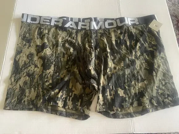 Under Armour Men’s Boxer Brief Lounge Wear Camo Underwear Size 5XL NWT