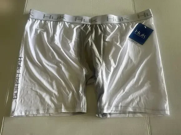HUK performance fishing boxer briefs lounge underwear size XXL NWT
