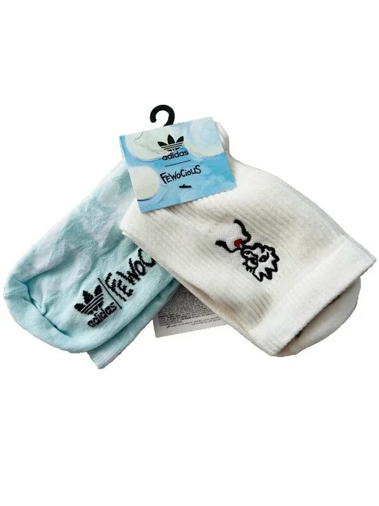 Adidas x Fewocious Socks 2-Pack Tie Dye Graphic Socks ( S )