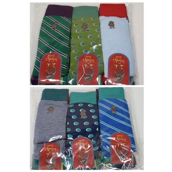 Woody's Men's 6 Pack of Socks‎