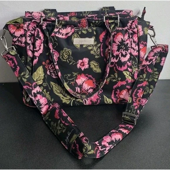 JuJuBe B.F.F Floral‎ Multi-Functional Convertible Diaper Bag Be Classy