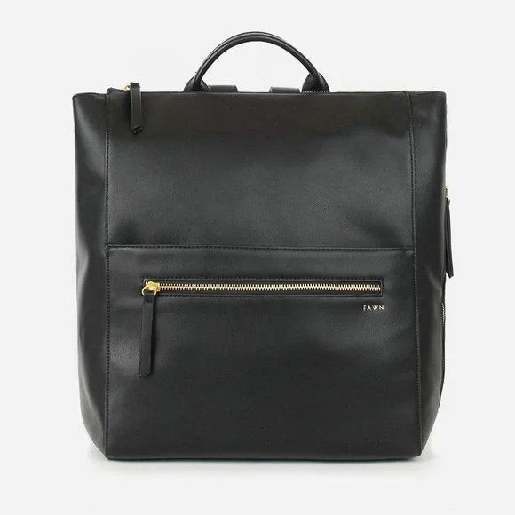 Fawn The Square Diaper Bag - Black - Comes W Extras