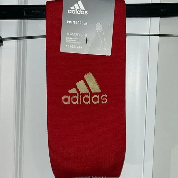 Adidas NEW San Francisco 49ers colors Classic Football Uniform Socks MD medium