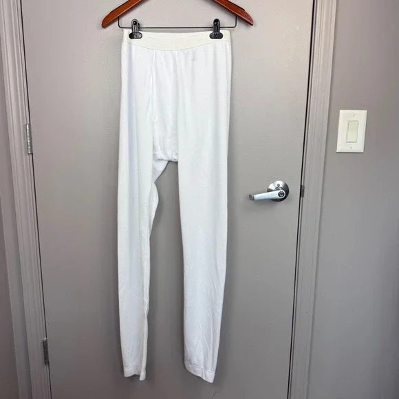 Columbia Sportswear Omni-Dry Thermal Pants Men's XL White Base‎ Layer Long Johns