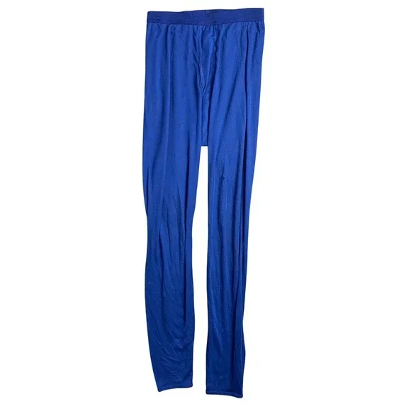 Patagonia Capilene Mens Large Blue Base Layer Bottoms Long John USA
