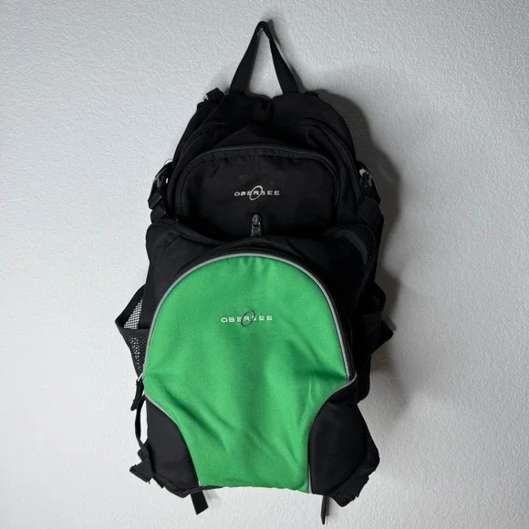 Obersee Rio Backpack‎ with Detachable Cooler Black Green