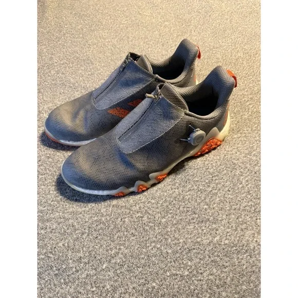 adidas Code Chaos 22 Boa Grey Three Impact Orange GX3935 Men's Size 15 Golf