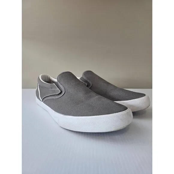 Mens Hurley Arlo Slip Ons Sz 13 Gray