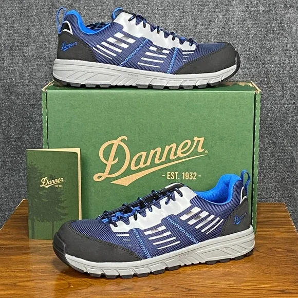 Danner Run Time 12378 Mens 11.5 D Non Metallic Toe Work Shoes‎ Ortholite NIB