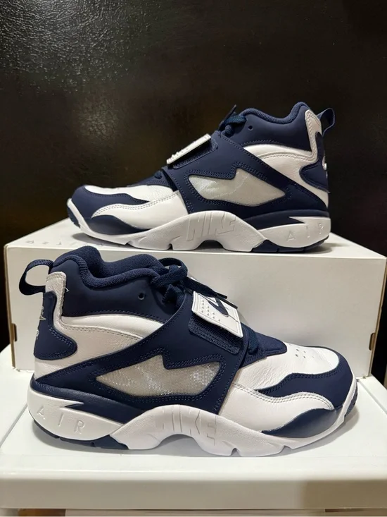 Nike Air Diamond Turf Shoes Cowboys Blue White Sneakers FZ8224-101 Mens Sizes
