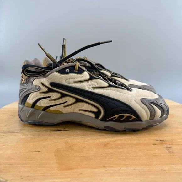 A$AP ROCKY x‎ PUMA Inhale Mens Size 8 Shoes Sneakers ASAP Leopard 405579-01 NEW