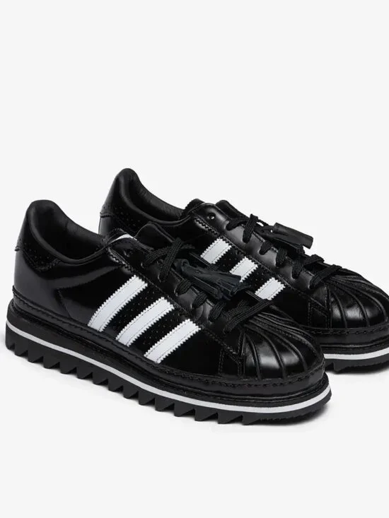 NEW Adidas Superstar CLOT By Edison Chen Black IH5953 Mens 12 US 11.5 UK 46 2/3