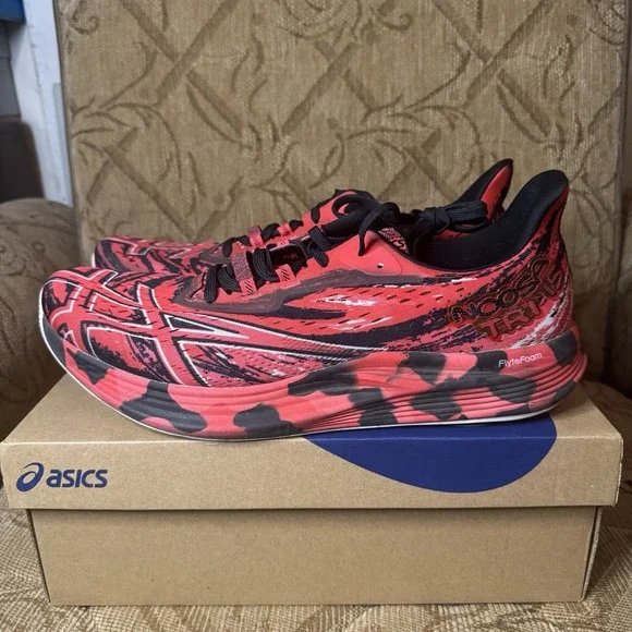 ASICS‎ Men's Running Shoes NOOSA TRI 15 1011B609 Electric Red / Diva Pink Japan
