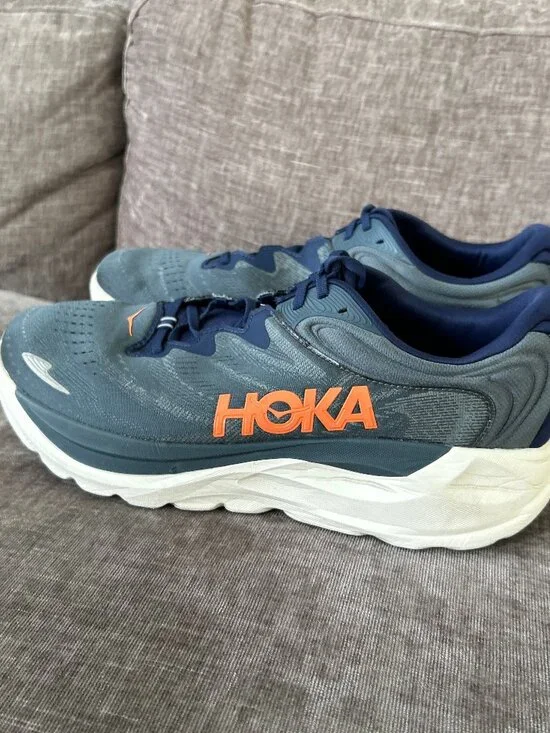 HOKA GAVIOTA 6 SNEAKERS ~ size 14 Wide ~ Blue