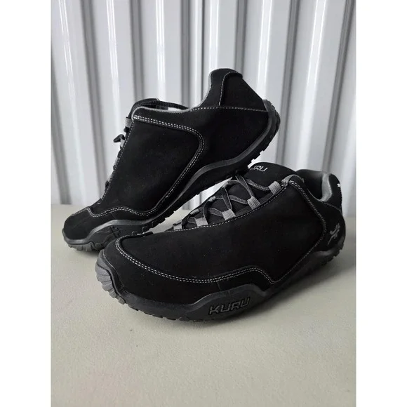KURU Chicane Athletic Trail Hiking Low Shoes Sneakers Mens Size 12 W Black