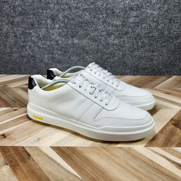 Cole Haan Golf Grand 360 Men's 11.5 White Leather Sneaker Athletic Shoes  C34305