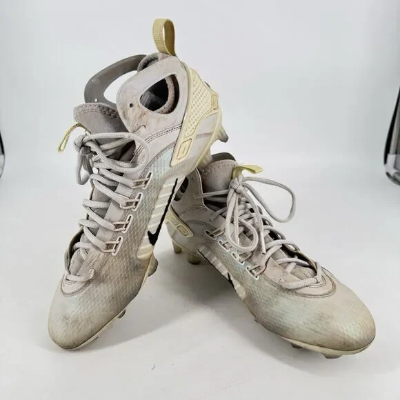 Nike Huarache 9 Elite Mid LAX SE Cleats FV6149-001 Men’s Size 11