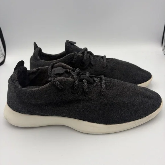 Allbirds Wool Runners Mens Size 11 Black Athletic Running Walking Shoes Sneakers