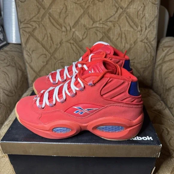 Reebok Question Mid Packer - Practice Part 2 Shoes - Men's 8.5 J99078 New‎