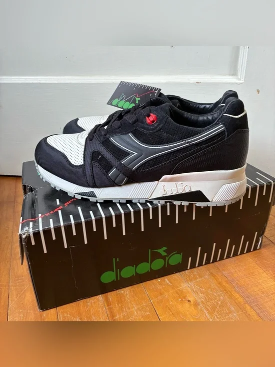Diadora x Concepts N9000 Shoes Mens Size 8.5 Ratpack Tuxedo Special Box