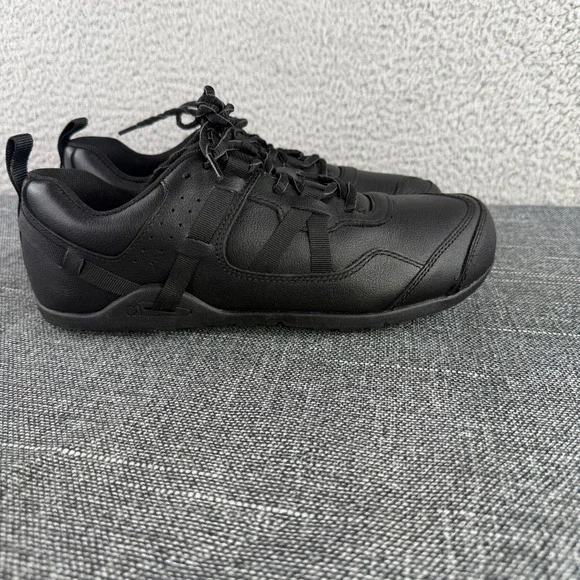 Xero Shoes Prio All-Day Men 8.5 Black Leather Minimalist Barefoot F210525W