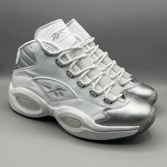 Reebok Question Mid IVERSON 25th Anniversary Retro - Men's Size 9.5 USED