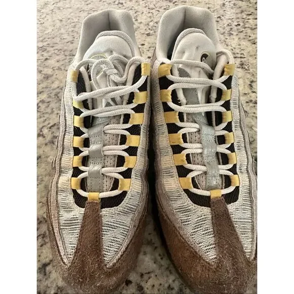 Nike Air Max 95 NH Ironstone Olive/Cream/Canary Size 10.5