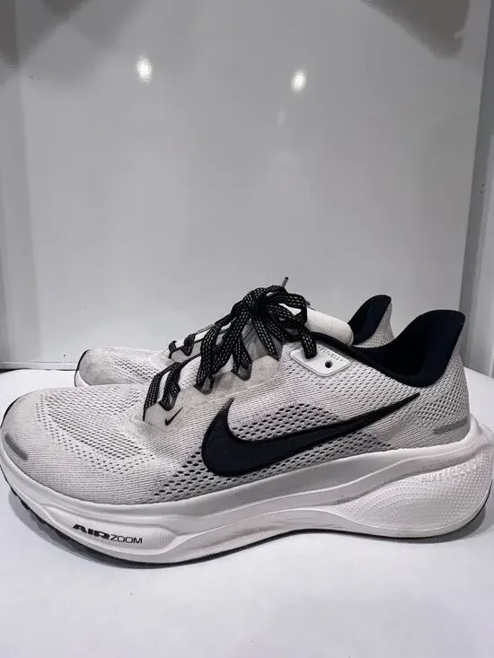 Nike Air Zoom Pegasus 41 White Black Men's Running Shoes Size 9.5