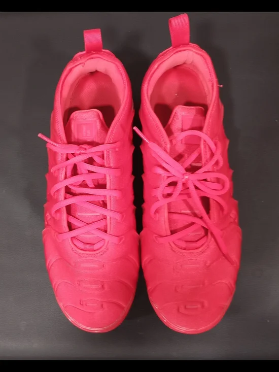 Nike Air VaporMax Plus Triple Red Athletic Sneakers