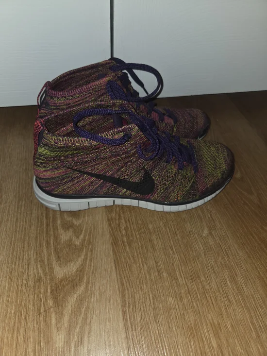 Nike Multicolor Flyknit High-Top Sneakers