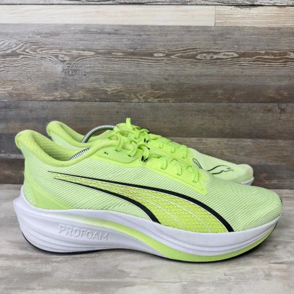 Puma Electrify Nitro 3 Mens Size 11 Running Shoes ProFoam Lime Green 310152-11