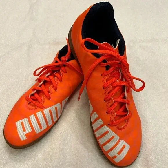 Puma Orange Athletic Shoes for Sports Performance