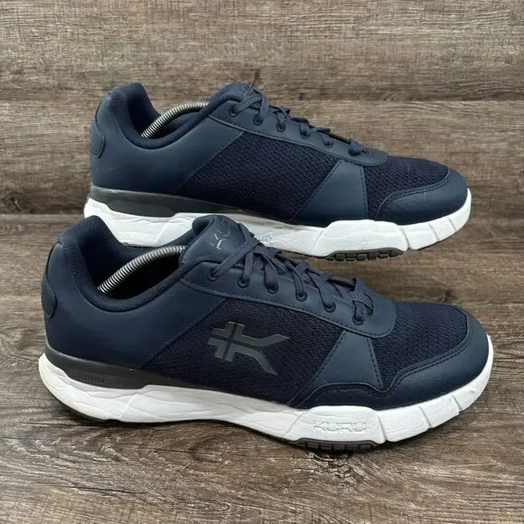 Kuru Quantum 2 Shoes Men's 14 Wide Indigo Blue Slate Gray Walking Running